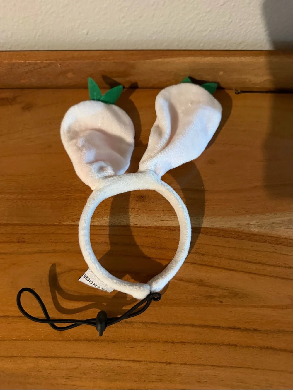Like New - Pet Bunny Ears Carrot Headband Costume - Unbranded